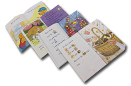 オリジナル教材のリーディングブック